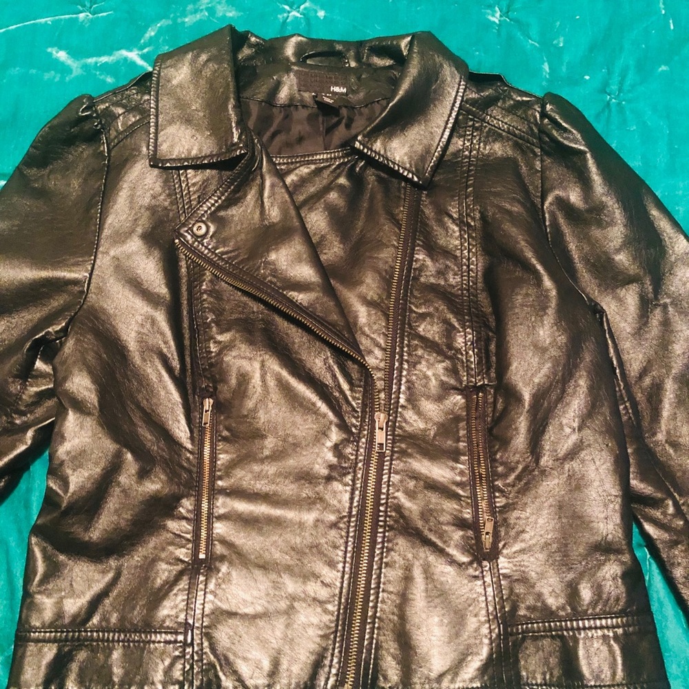 H&M Black Moto Jacket